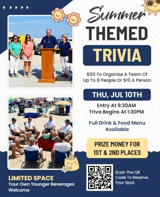 Summer Trivia Event Flyer Template