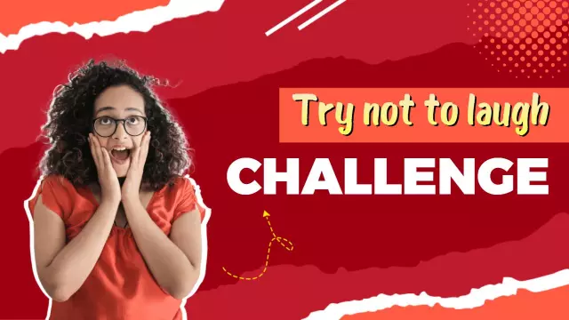 Surprise Reaction Prank Challenge YouTube Thumbnail Template