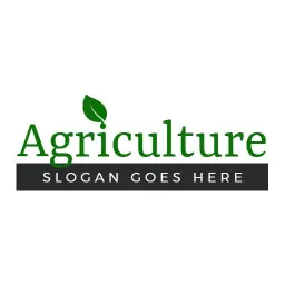Sustainable Green Practices in Modern Agriculture Logo Template