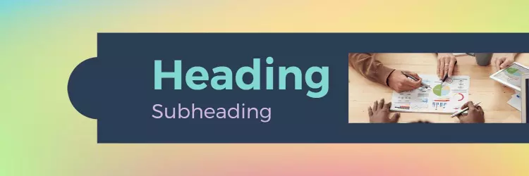 Team Collaboration with Charts on Dark Blue Twitter Banner Template