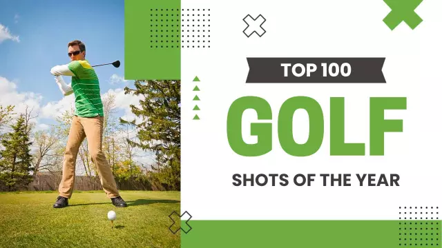 Top 100 Best Golf Shots Sports YouTube Thumbnail Template