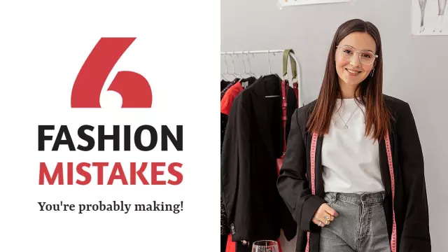 Top 6 Fashion Mistakes You’re Making YouTube Thumbnail Template