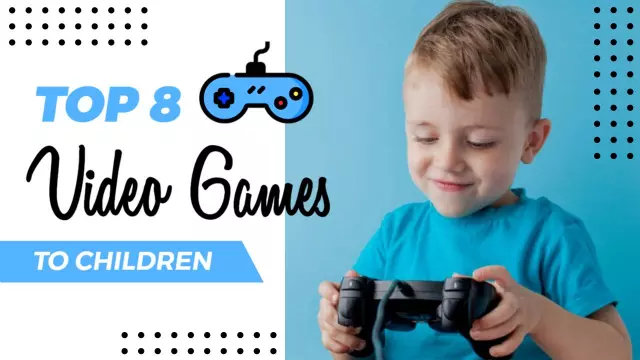 Top Children Video Games Showcase Gaming YouTube Thumbnail Template