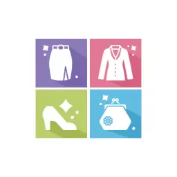 Trendy Fashion Designs Featuring Stylish Outfits Logo Template