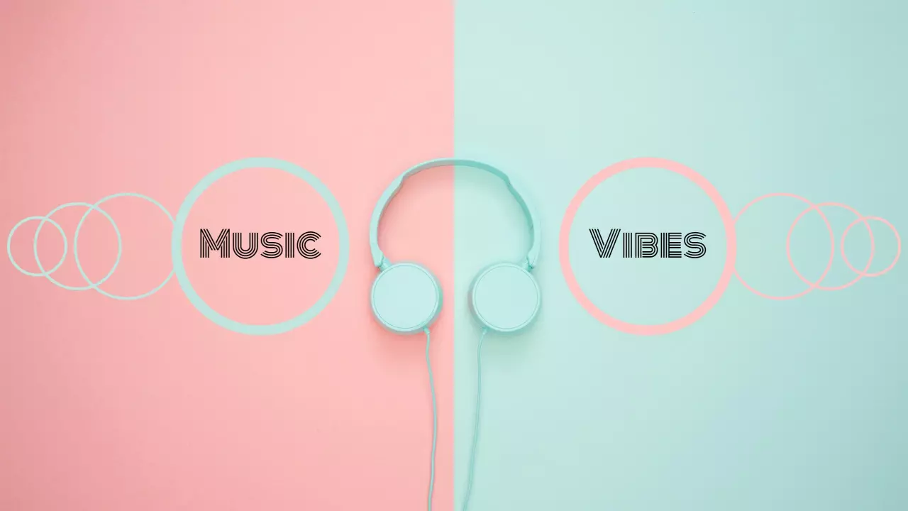 Trendy Pastel Music and Vibes Theme YouTube Banner Template