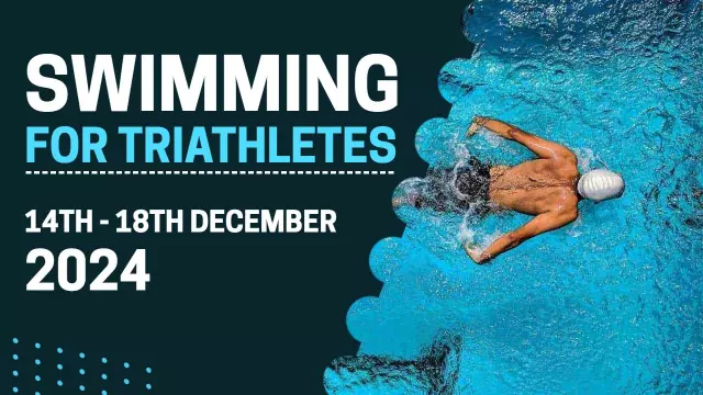 Triathletes Swimming Training Sports YouTube Thumbnail Template
