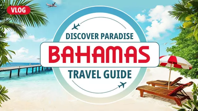 Tropical Paradise Bahamas Travel Guide YouTube Thumbnail Template