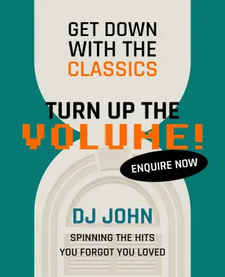 Turn up the Volume DJ Event Poster Template
