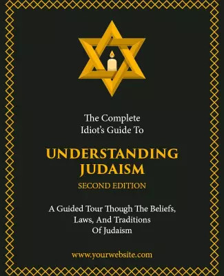 Understanding Judaism Educational Guide Flyer Template