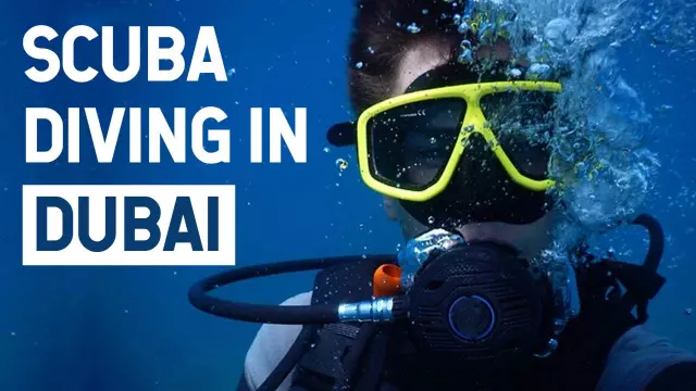 Underwater Scuba Diving Adventure Travel YouTube Thumbnail Template