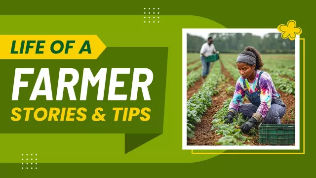 Urban Farming Lifestyle Tips Trending YouTube Thumbnail Template