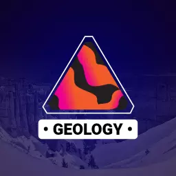 Vibrant Abstract Mountain Design Representing Geology Logo Template