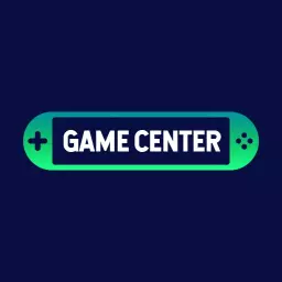 Vibrant Blue and Green Game Center Icon for Gaming Logo Template