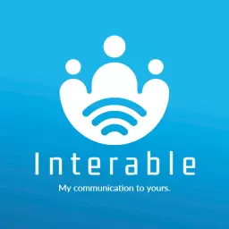 Vibrant Blue Design Showcasing Modern Communication Logo Template