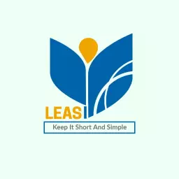 Vibrant Blue Leaf Design Representing Innovative Company Logo Template