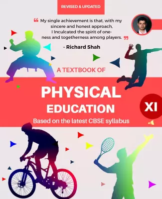 Vibrant Colorful Physical Education Textbook Design Poster Template