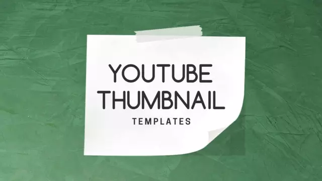 Vibrant Colorful Shape Fusion Abstract YouTube Thumbnail Template