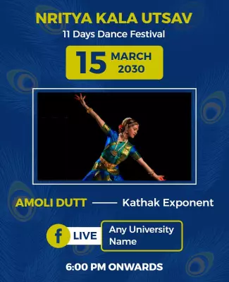 Vibrant Dance Festival Celebration Poster Template