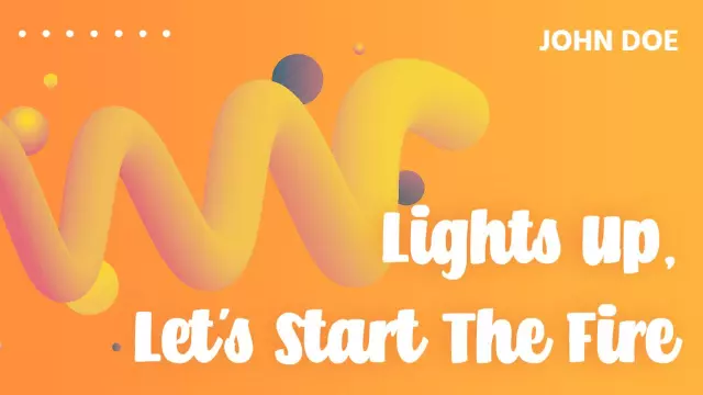 Vibrant Flames Celebration Event Trending YouTube Thumbnail Template