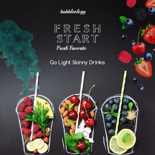 Vibrant Fresh Fruit Smoothies for Health Drinks Ad Template