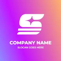 Vibrant Gradient S Letter Design for Modern Branding Logo Template
