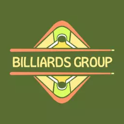 Vibrant Green and Orange Design for Billiards Group Logo Template