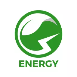 Vibrant Green and White Design for Renewable Energy Logo Template
