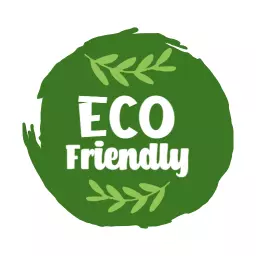 Vibrant Green Circular Design Emphasizing Eco Friendly Values Logo Template