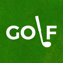 Vibrant Green Grass Background Featuring Golf Logo Template