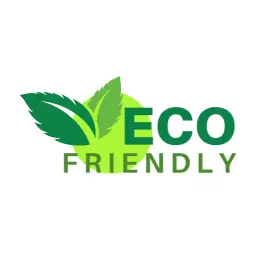 Vibrant Green Leaves Emphasizing Sustainable Eco Friendly Logo Template