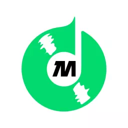 Vibrant Green Musical Note Incorporated with Alphabet Logo Template