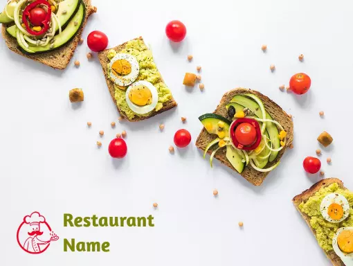 Vibrant Green Restaurant Business Strategy Overview Presentation Template