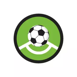 Vibrant Green Soccer Ball Design Representing Football Logo Template