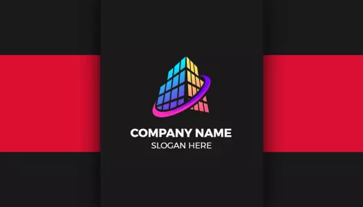 Vibrant Multicolor Interior Design Business Card Template