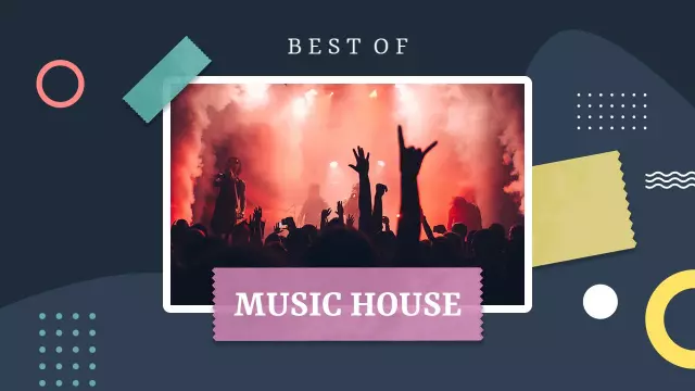 Vibrant Music House Concert Highlights YouTube Thumbnail Template