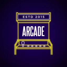 Vibrant Neon Arcade Cabinet Emphasizing Retro Gaming Fun Logo Template