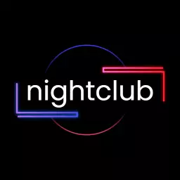 Vibrant Neon Lights Create An Exciting Nightclub Logo Template