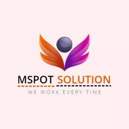 Vibrant Orange and Pink Wings Representing Company Logo Template