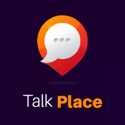Vibrant Orange Speech Bubble Symbolizing Communication Logo Template