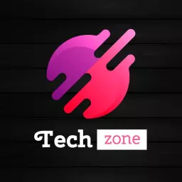 Vibrant Pink and Purple Abstract Design for Technology Logo Template
