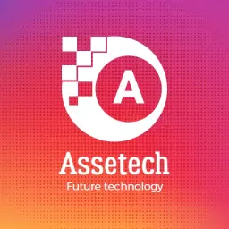 Vibrant Pink and Purple Gradient for Future Technology Logo Template