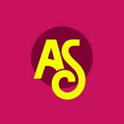 Vibrant Pink and Yellow Initials Design for Monogram Logo Template