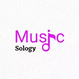Vibrant Pink Musical Notes Representing Music Education Logo Template