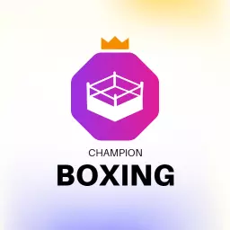 Vibrant Purple Boxing Ring Design for Champions Logo Template
