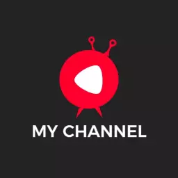 Vibrant Red Cartoon Character Design for YouTube Channel Logo Template