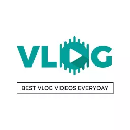 Vibrant Teal and White Design for YouTube Channel Logo Template
