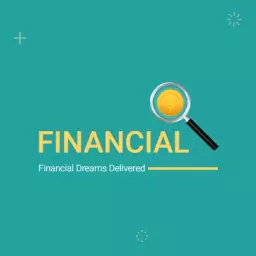 Vibrant Teal Background Highlighting Financial Success Logo Template