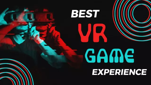 Vibrant VR Game Experience Gaming YouTube Thumbnail Template