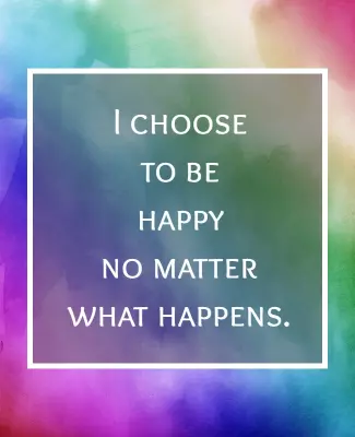Vibrant Watercolor Inspirational Quote Poster Template