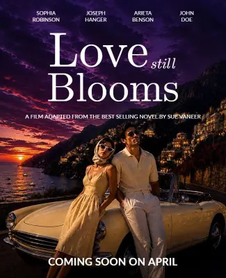 Vintage Love Story Movie Poster Template